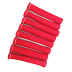 Red 1200° Spark Plug Wire Boots Heat Shield Protector Sleeve 350 454 Sbc BBC