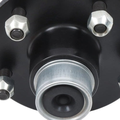 [2-Pack] New Pre-assembled For 5-Lug-4.5" Trailer Hub Kit and Round #84 Spindle