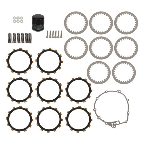 Heavy Duty Clutch Friction Plates Kit w/Gasket For Yamaha YZF-R6/S FZ6