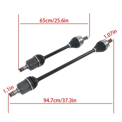 66-4218 Front LH & RH CV Axle Assembly For Honda Accord L4 2.4L 2003-2007 Auto