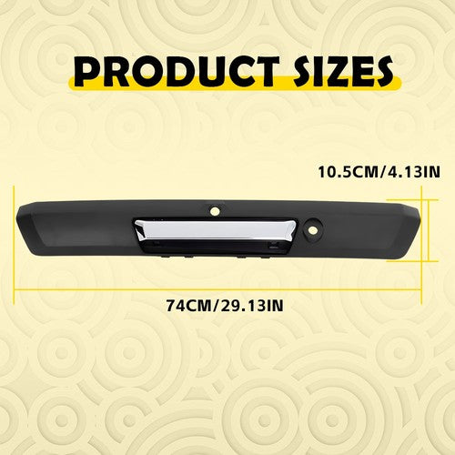 Tailgate Handle For 2017-2020 Ford F-250 F-350 F-450 Super Duty Black chrome H