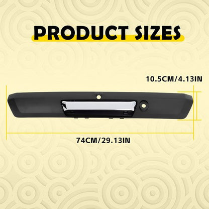 Tailgate Handle For 2017-2020 Ford F-250 F-350 F-450 Super Duty Black chrome H