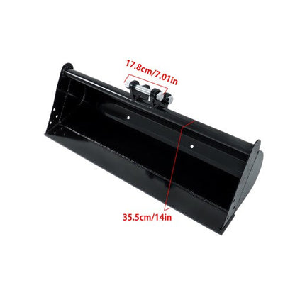 Fits For Mini Excavator 1ton-1.5ton With Pins 1000mm Plain Bucket Attachment