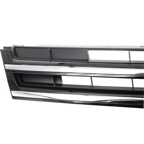 Front Bumper Upper Grille Grill w/ Chrome Trim for 2011-2014 for VW Touareg
