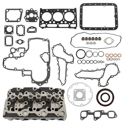 US For Kubota Tractor L2900 L3000 L3010 L3130 D1503 Complete Cylinder Head Assy