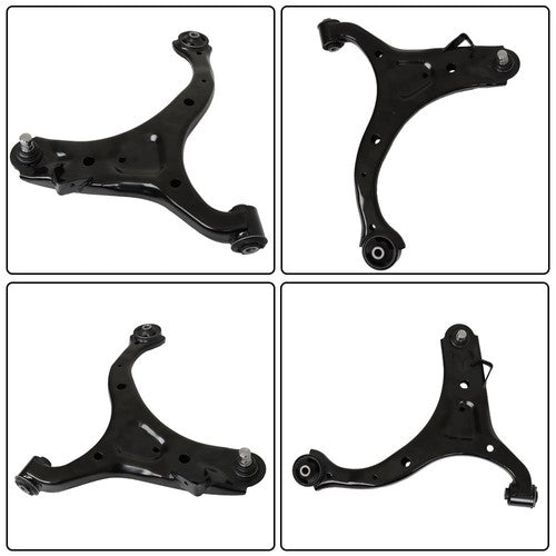 For Kia 11-13 Hyundai 10-12 Front Lower Control Arms Tierods Sway Bars Kit New