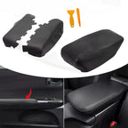 Door Panel Center Console Lid Armrest Cover Black for Toyota Avalon 2013 2018