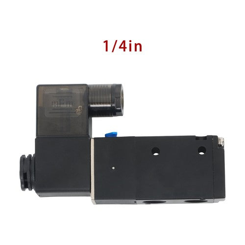 3 Way Normally Closed DC 110V Electric Solenoid Air Valve 1/4" NPT