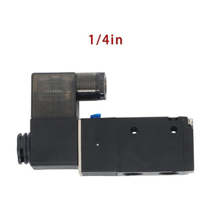 3 Way Normally Closed DC 110V Electric Solenoid Air Valve 1/4" NPT