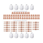Fit CUT-45 CUT-50 CT-312 with Plasma Cutt 110PCS PT31 Plasma Cutting Consumable