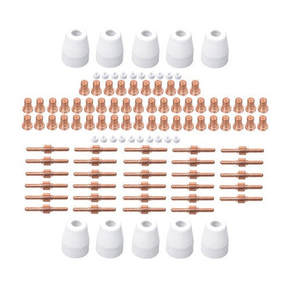 Fit CUT-45 CUT-50 CT-312 with Plasma Cutt 110PCS PT31 Plasma Cutting Consumable
