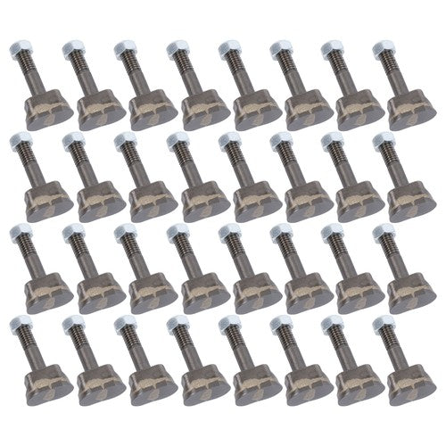 Aftermarket Stump Grinder Teeth Compatible For Vermeer Yellow Jacket 32 PACK