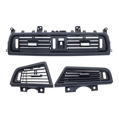 3X Front Air Grille Center Dash AC Vent Set For BMW F10 F11 520i 528i 550i 535i