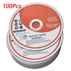 Pack 100 6"x.045"x7/8" Cut-off Wheel - Metal & Stainless Steel Cutting Discs