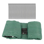 dark green 6FTx50FT garden privacy fence heavy duty barrier net with zip ties