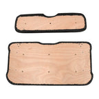 Golf Black Front Seat Cushion Set For E-Z-GO RXV, Freedom RXV 2008-Up Models