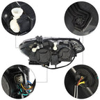 Headlight Replacement Fit For Chevrolet Cruze 2016-2019 Sedan LH+RH Side Halogen