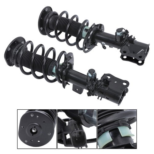For Lincoln Continental 17-20 2PCS Front Shock Struts Assemblies w/Electric NEW