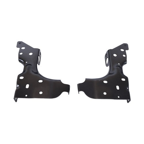 W/o Sensor Holes Steel Black Rear Bumper For Chevrolet Silverado 1500 2014-2018