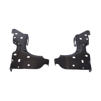 W/o Sensor Holes Steel Black Rear Bumper For Chevrolet Silverado 1500 2014-2018
