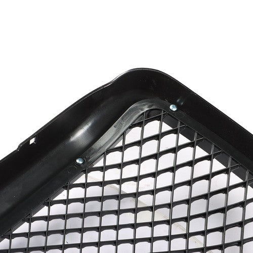For Ford F250 F350 1999-2004 Front Bumper Upper Hood Grill Durable Plastic Black