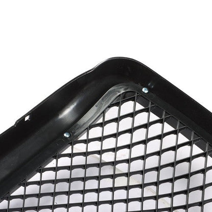 For Ford F250 F350 1999-2004 Front Bumper Upper Hood Grill Durable Plastic Black