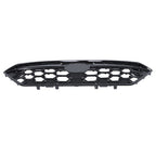 Gloss Black Plastic Honeycomb Front Bumper Upper Grille For Subaru WRX 2022-2024