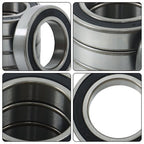6009-2RS Deep Groove Ball Bearings 10pcs 45mm Inner Dia 75mm OD 16mm Bore Sealed