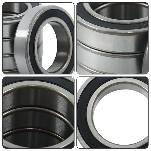 6009-2RS Deep Groove Ball Bearings 10pcs 45mm Inner Dia 75mm OD 16mm Bore Sealed