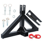 Quick Hitch Multi Compatible with Towing Hook 3 Point Trailer Hitch 2 Receiver