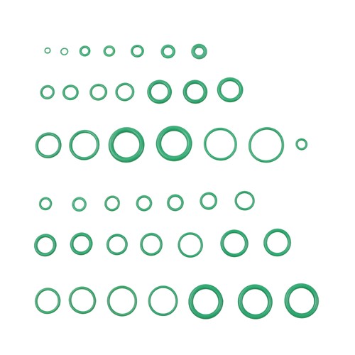 595 Pcs Metric/SAE AC O-Ring Assortment Kit 36 Size Seals 3-22mm