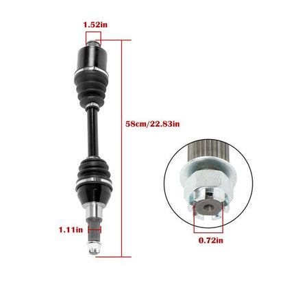 Fit For Polaris Sportsman 500 1380142 2×Rear Left and Right CV Axles Drive Shaft