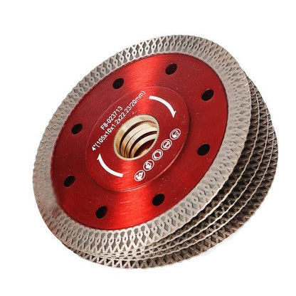 4" Dry Wet Super Thin Diamond Porcelain Saw Blades Ceramic Cutting Disc Wheels