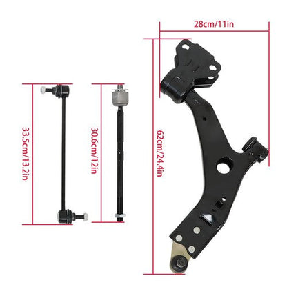 For Ford Escape All Models 2014 - 2018 10pcs Front Lower Control Arms Kits New