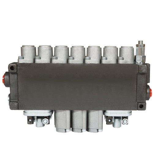 Hydraulic Backhoe Directional Control Valve w/ 2 Joysticks, 6 Spool, 11 GPM