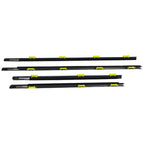 Window Weatherstrip 4PC Sweep Molded Trim Outer Black for Honda CR V 2005 EX