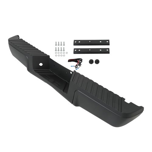 For Ford F-250 F-350 2008-2016 Super Duty Rear Bumper Assembly W/O Sensor Hole