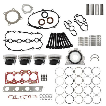 Engine Rebuild Overhaul Kit Pistons Seals For Audi A4 Quattro 2005-2008 TT 07-08