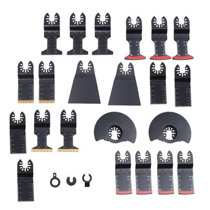 25PCS Oscillating Tool Professional Bi-Metal Multitool Blades Kits for Wood Nail