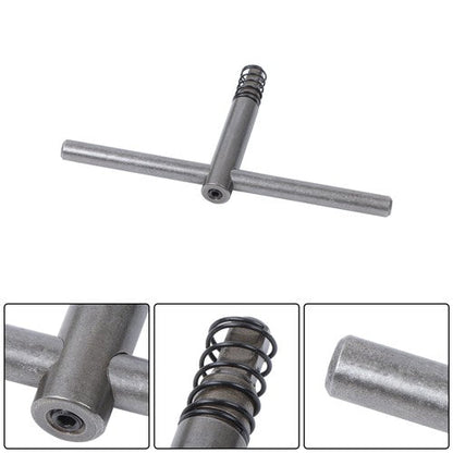 K72-100 4Inch 4-Jaw Metal Lathe Chuck Independent Reversible Jaws Key Handle New