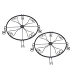 2 Pack Plant Stand For Flower Pot Heavy Duty Flower Pot Round Supports Rack