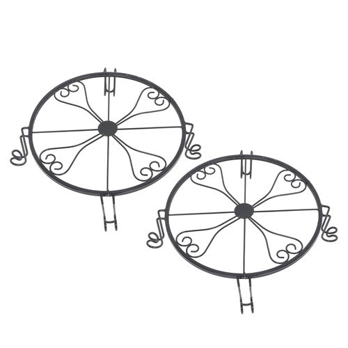 2 Pack Plant Stand For Flower Pot Heavy Duty Flower Pot Round Supports Rack