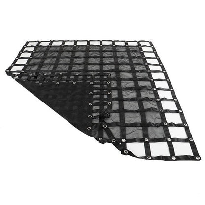 Heavy Duty Cargo Net For Pickup Trucks W/ Cam Buckles & S-Hooks 6.75' x 8' FT