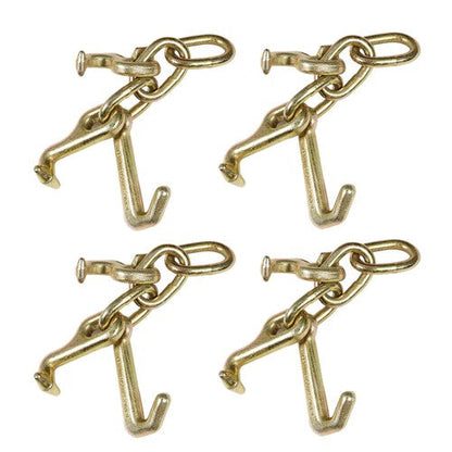 4 Hook Tow Truck Car Hauler Trailer Auto Body Frame Hook WLL 4,700lb