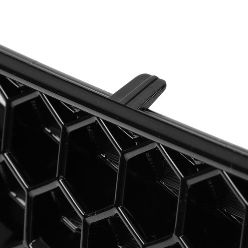 Front Bumper Upper Grille Honeycomb Grill Durable Black For Subaru WRX 2022-2024