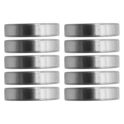 10 Pcs Premium 6208 2RS ABEC3 Rubber Sealed Deep Groove Ball Bearing 40x80x18mm