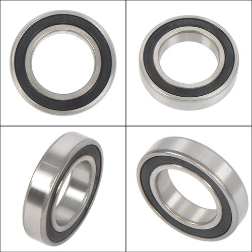 10Pcs 6008-2RS Bearings 40×68×15mm Double Rubber Seals Deep Groove Ball Bearing