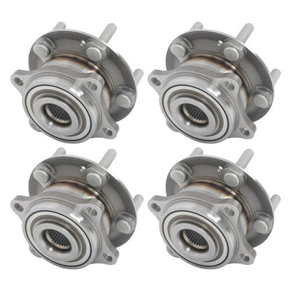 4PCS For Hyundai Santa Fe 2007-14 Sorento 11-15 AWD Front Rear Wheel Hub Bearing