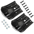 For 88-97 Chevy GMC Series Rear Leaf Spring Shackle Bracket Repair Kit Set Pair