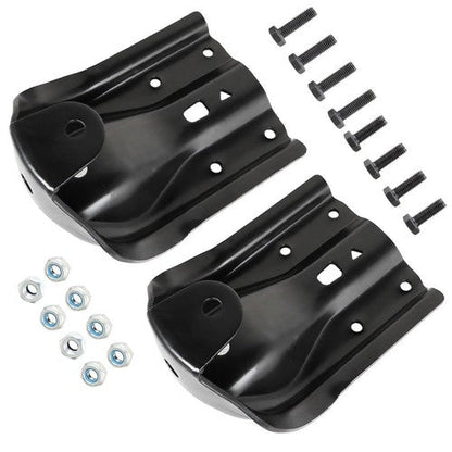 For 88-97 Chevy GMC Series Rear Leaf Spring Shackle Bracket Repair Kit Set Pair